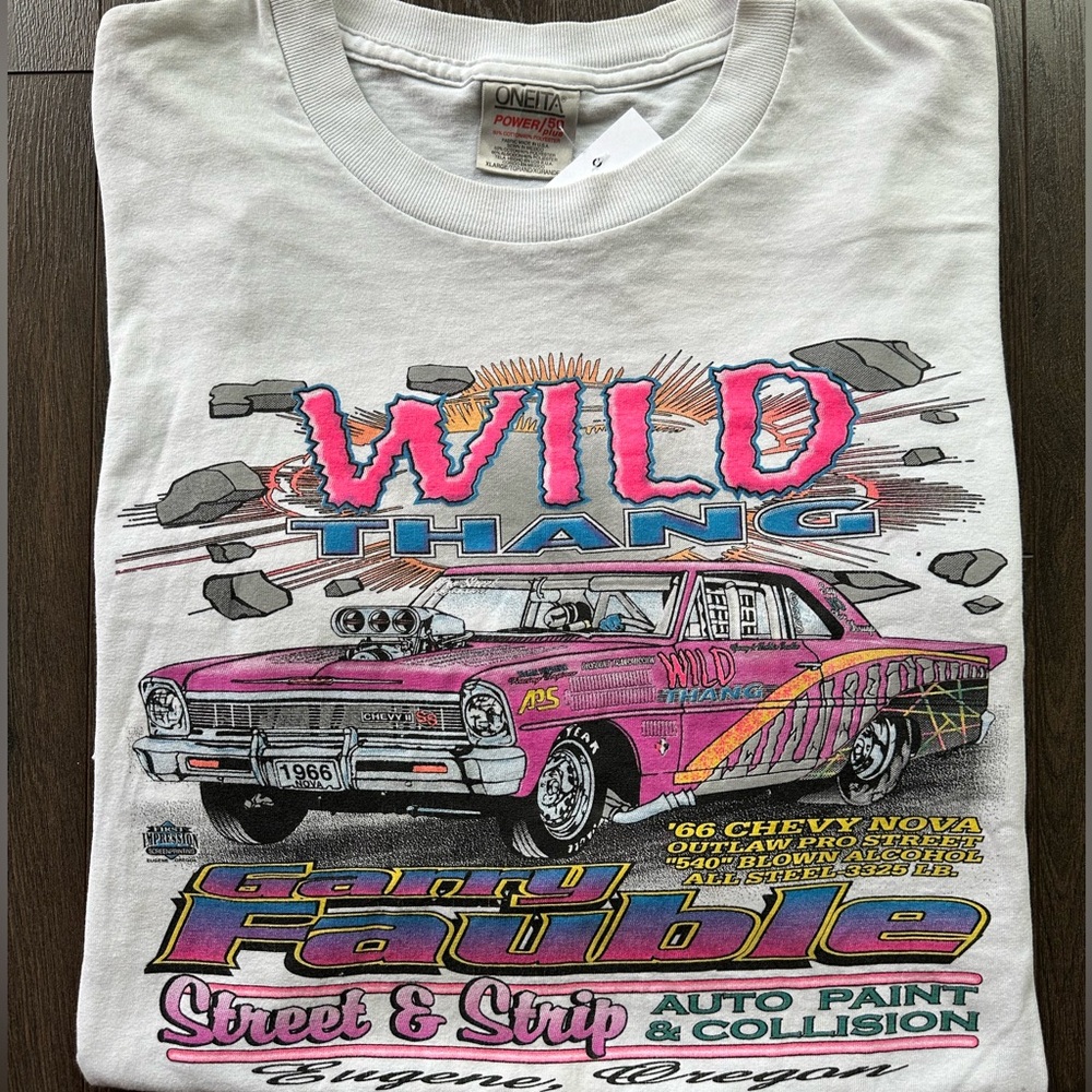 Vintage Garry Fauble Chevy Tee